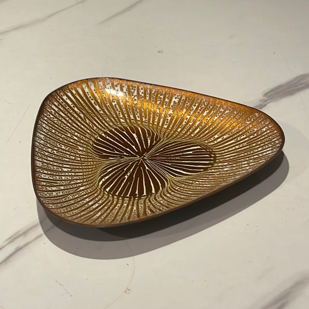 VINTAGE 💙 ANNEMARIE DAVIDSON handcrafted enamel bowl